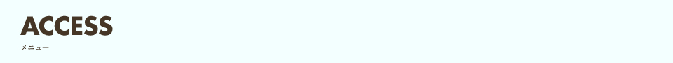 ACCESS メニュー